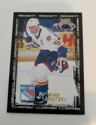 1996-97 Fleer NHL Picks Fabulous Fifty Wayne Gretzky #15