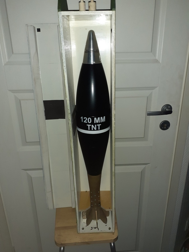 Koristeammus 120 mm