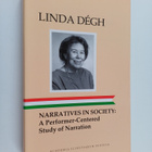 Linda Degh : Narratives in society - pikkukuva 1
