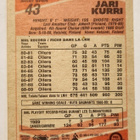 Jari Kurri Keräilykortti O-Pee-Chee 1989-1990 #43 - pikkukuva 2