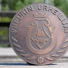 Viipurin urheilijat. Ronssivärinen. Halkaisija - 39 mm. - pikkukuva 4