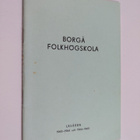 Borgå folkhögskola : läsaren 1963-1964 och 1964-1965 - pikkukuva 1