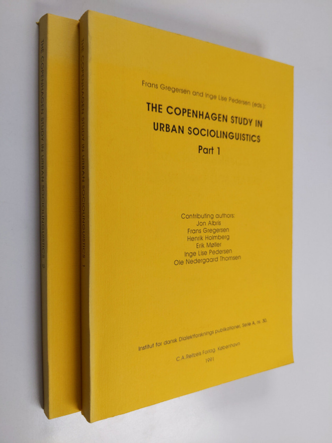 Frans Gregersen ym. : The Copenhagen Study in Urban Socio...
