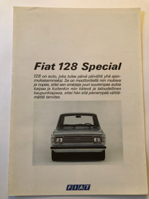 Myyntiesite - Fiat 128 Special - 1976