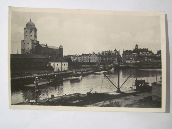 VANHA Postikortin Alkup.Mallikappale Viipuri 1920-l