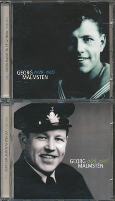 Georg Malmsten på svenska vol. 1-2 1929-1965 CD-levyt
