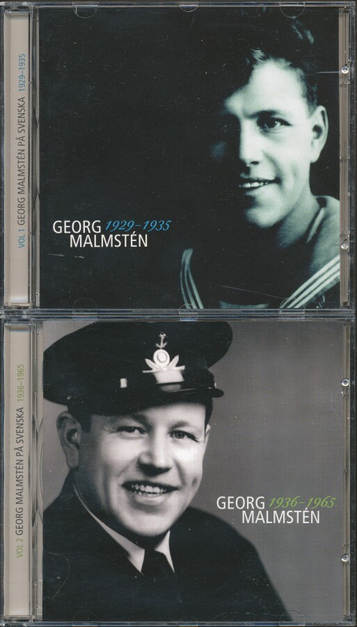 Georg Malmsten på svenska vol. 1-2 1929-1965 CD-levyt