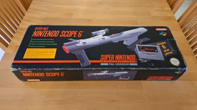 Super Nes Nintendo Scope 6 -setti