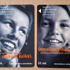 Onnelliset ihmiset ... rakkaus ... 2 puhelinkorttia v. 2000 - pikkukuva 1