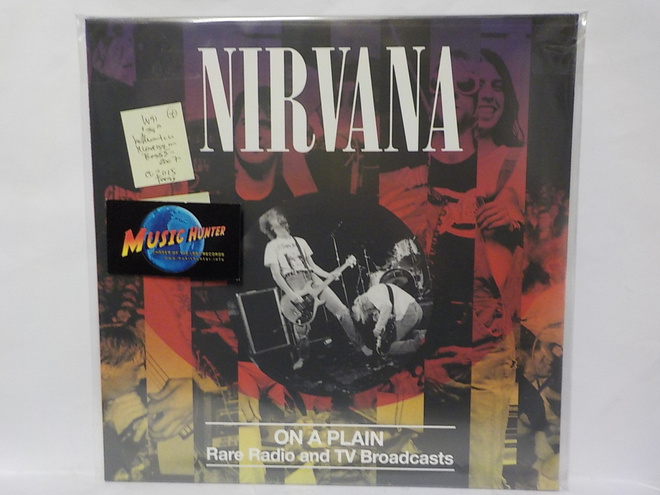 NIRVANA - ON A PLAIN: RARE RADIO AND TV BROADCAST UUSI LP +