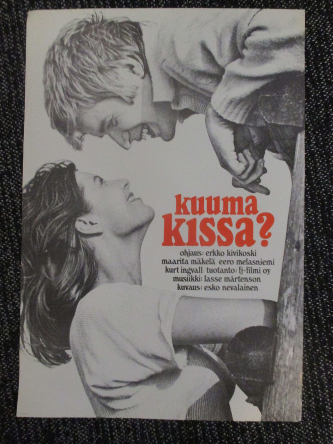 Kuuma kissa? (Erkko Kivikoski, 1968) - vanha elokuvajuliste