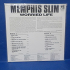 MEMPHIS SLIM - WORRIED LIFE EX+/M- EU -90 LP - pikkukuva 2