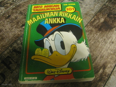 Aku Ankan taskukirja 101 - Maailman rikkain ankka (1.p)