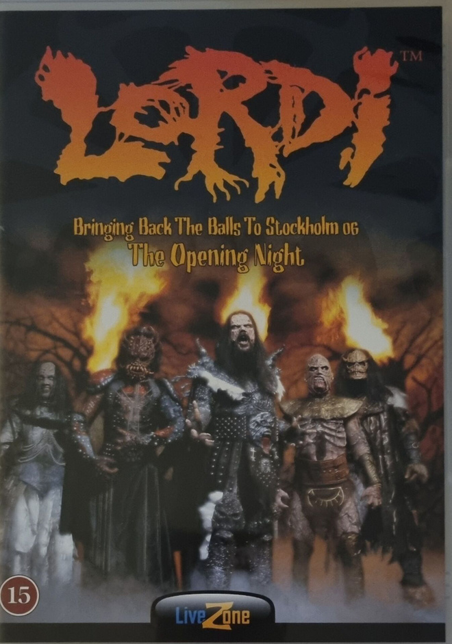 LORDI - BRINGING BACK THE BALLS TO STOCKHOLM 06 DVD
