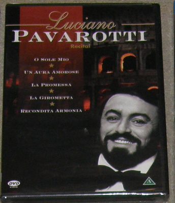 Luciano Pavarotti - DVD UUSI