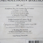Felix Mendelssohn: The Greatest Classical Hits CD - pikkukuva 2