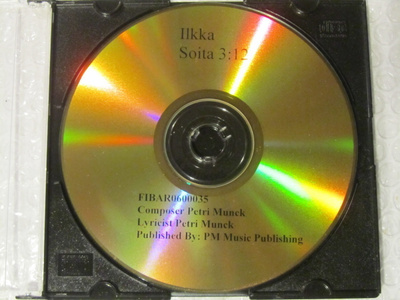 Ilkka • Soita PROMO CDr-Single