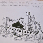 VANHA Pilapiirros Tussityö? Sven Nyström 1928 Kieltolaki - pikkukuva 3