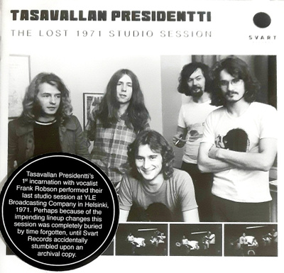Tasavallan Presidentti - The Lost 1971 Studio Session CD