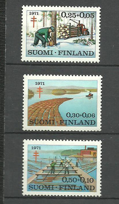 TUBERKULOOSI sarja 1971 - LaPe 686 - 688 **