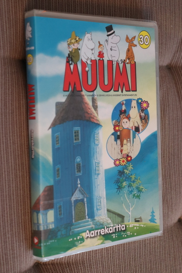 DVD Muumi 30 Aarrekartta ( uusi )