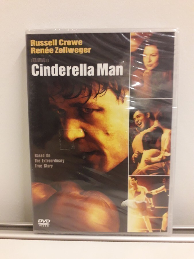 Cinderella Man (Crowe, Zellweger, avaamaton,dvd)