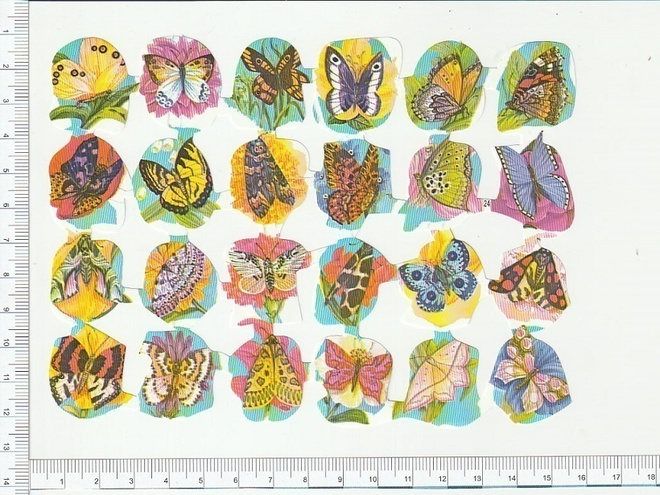 *  kauniit perhoset, pikku-arkki, 15x11cm *