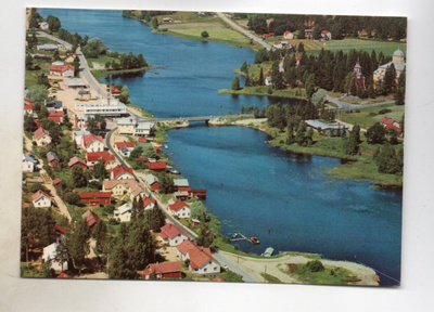 Sulkavai: ilmakuva (Velj.Karhumäki 1803) silta