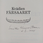 Sinikka Kinnunen Bruun : Kvädien Färsaaret : johdatus Fär... - pikkukuva 3