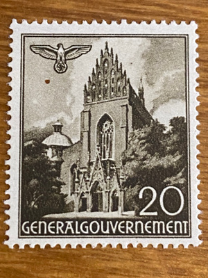 SAKSA 1940 GENERALGOUVERNEMENT RAKENNUKSIA**