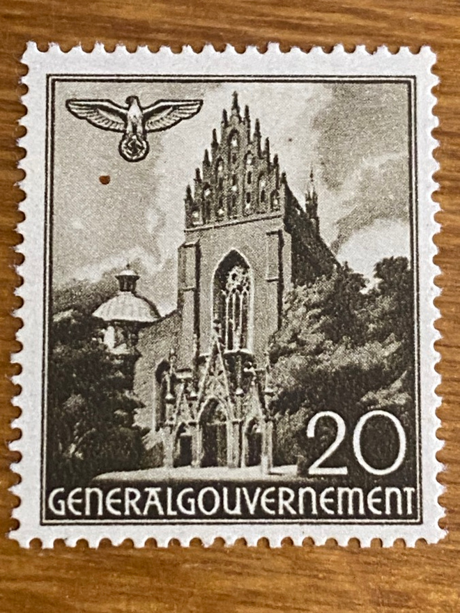 SAKSA 1940 GENERALGOUVERNEMENT RAKENNUKSIA**