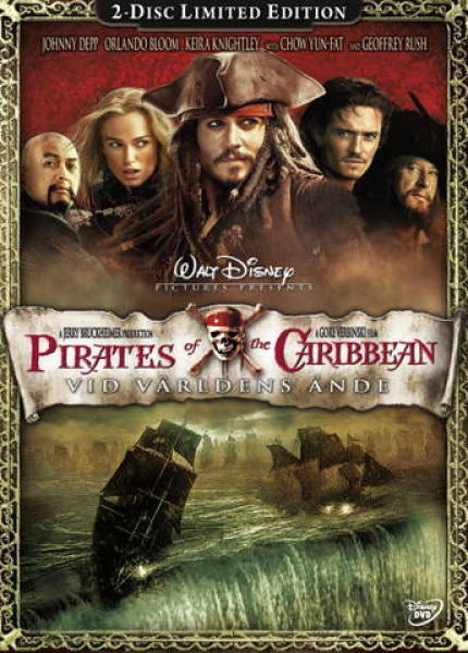 Pirates Of The Caribbean  -  Vid Världens Ände  -  (2 DVD)