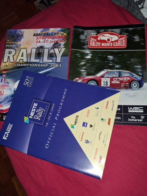 WRC rallin virallisia julkaisuja