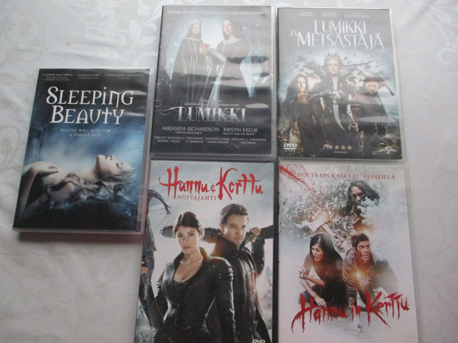 5 KPL FANTASIA DVD:tä