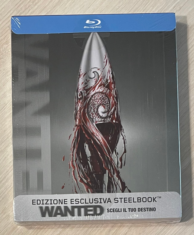 Wanted (2008) Limited Steelbook (UUSI)
