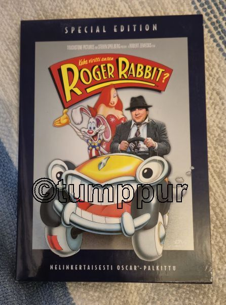 Kuka virittiansan, Roger Rabbit (1988) [DVD] *Osta heti*