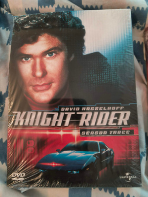 RITARI ÄSSÄ / KNIGHT RIDER  dvd- box kausi 3  UUSI !!