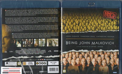 Being John Malkovich (64 502) UUSI -FI- BLU-RAY nordic, joh