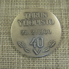 Turun Yliopisto 40 v mitali 1960 /Tauno Torpo 1960 - pikkukuva 1