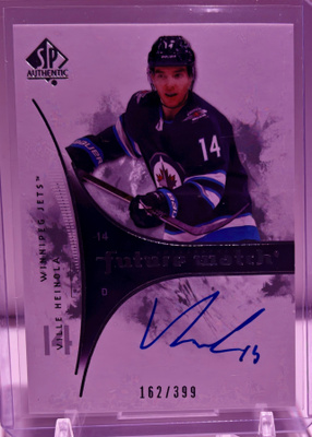 Ville Heinola /399 - Retro Future Watch Auto - SP Authentic