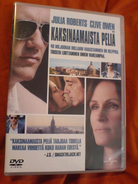 Duplicity - Kaksinaamaista peliä , DVD