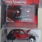 Citroen 2CV 1974 Charleston Red-Black Majorette 253A-2 1:59 - pikkukuva 1