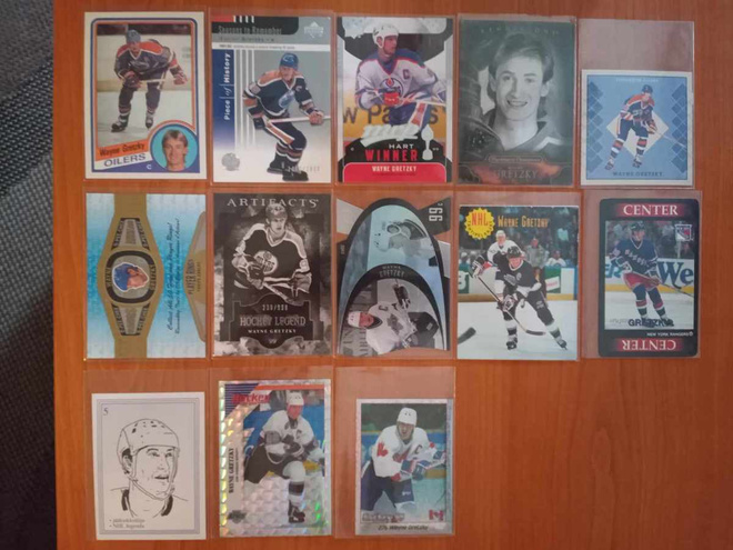 Wayne Gretzky kortteja alk. 1€ kpl