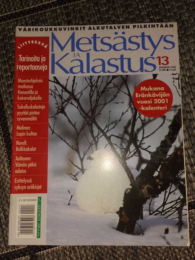 Metsästys ja kalastus 13/2000