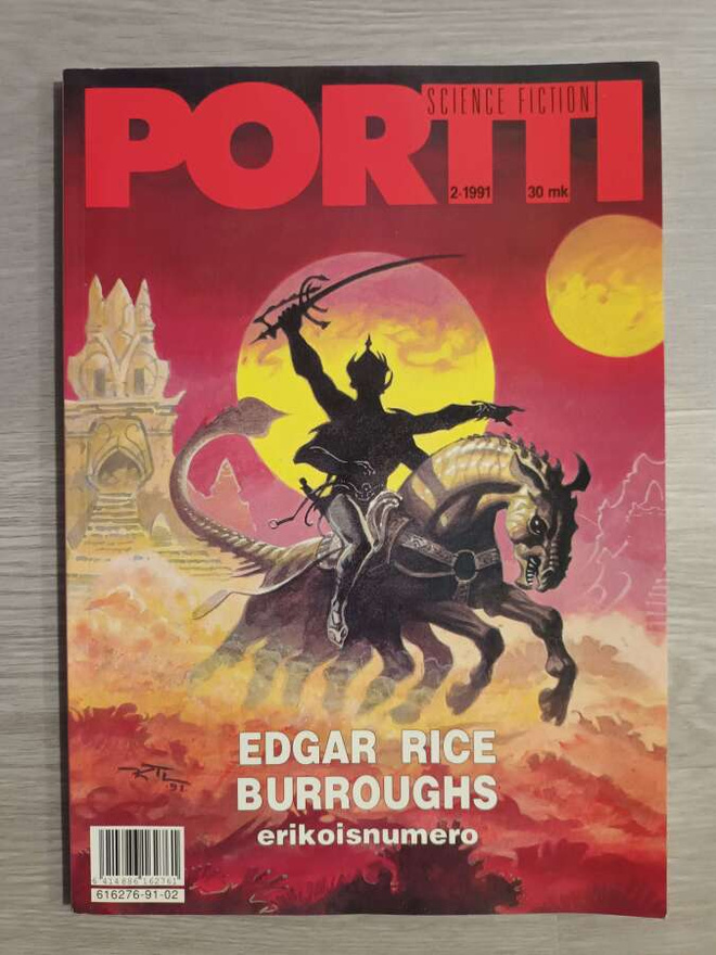 Portti 2/1991 Edgar Rice Burroughs erikoisnumero