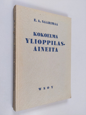 Kokoelma ylioppilasaineita