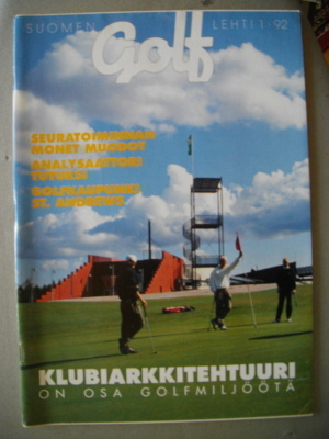 Suomen Golflehti Nro 1/1992 (19.3)