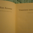 Risto Kavanne / Viimeinen uutinen - pikkukuva 2