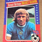 PELAAJA KORTTI JALKAPALLO COLIN BELL 198 GREAT BRITAIN - pikkukuva 1