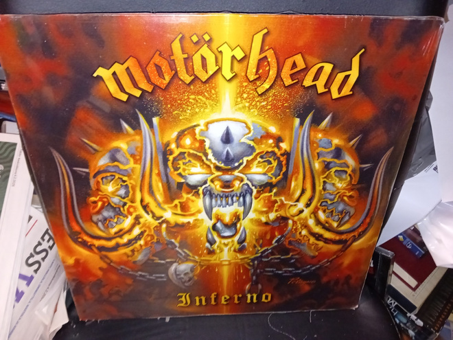 2LP Motörhead : Inferno ( UUSI ) SIS POSTIKULU